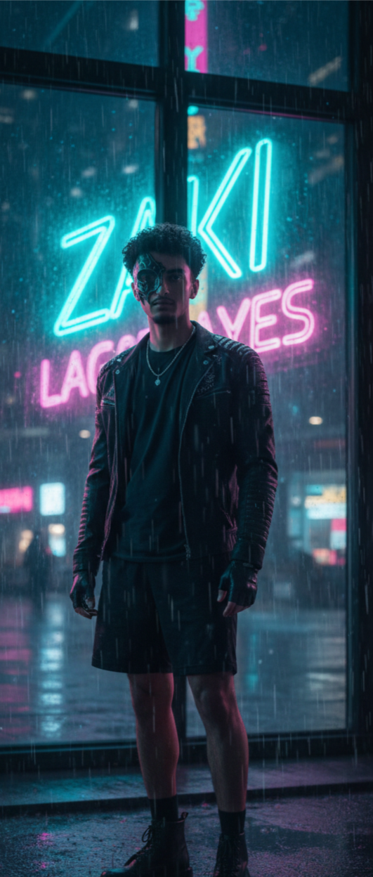 Zaki-lagrayes-picture Official face mask of Zaki lagrayes